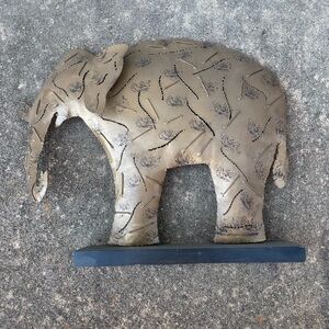 Hobby Lobby Bronze Elephant Sculpture